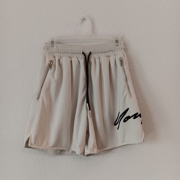 Youngla Other - Youngla Men’s Signature Ivory Cream Shorts Size Medium M